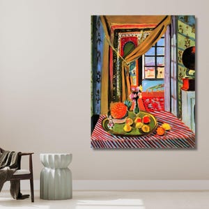 Henri Matisse "Interior at Nice" Wall Art Canvas Print: Wall Decor, Ready to Hang image 5