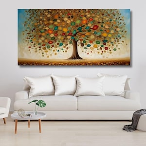 Yggdrasil Tree of Life Wall Art, Tree of Life  Canvas Wall Art, Tree of Life, Modern Wall Art Print, Tree Canvas Gift, Tree of Life Poster