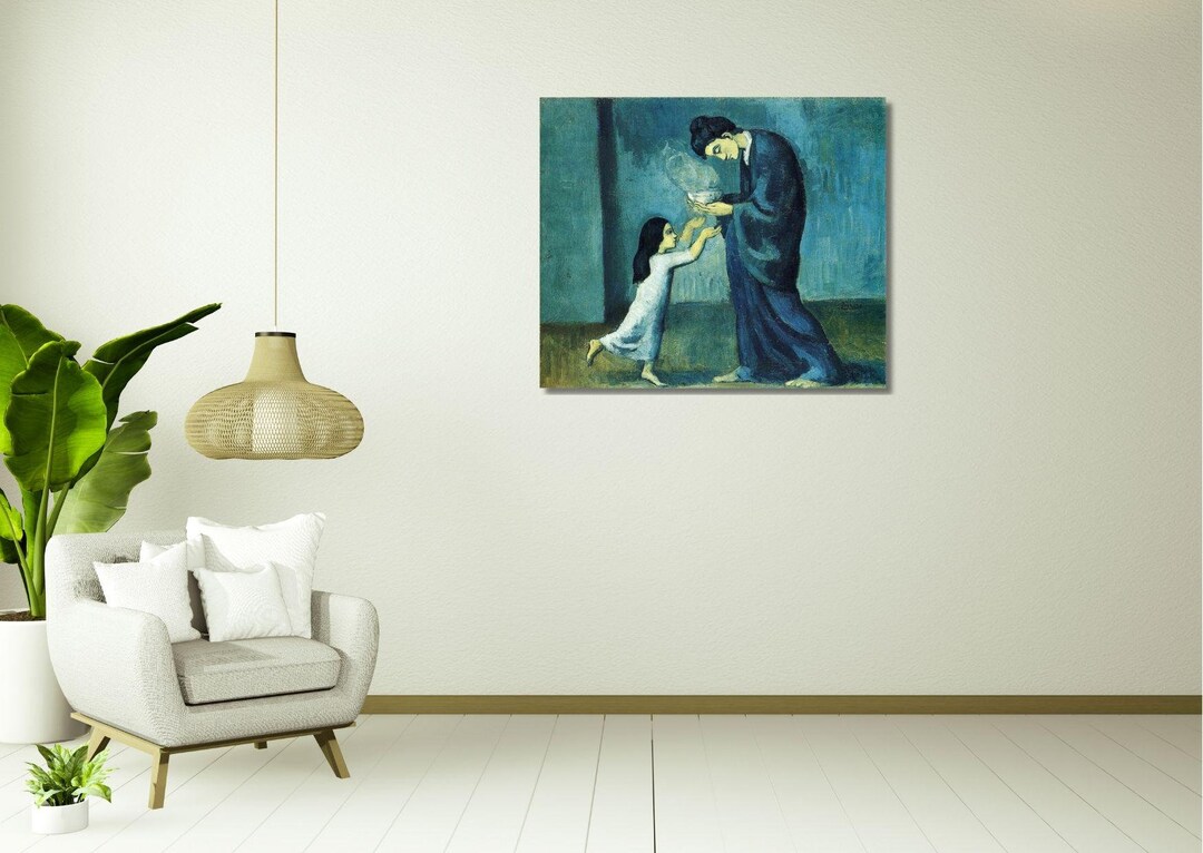 Pablo Picasso Blue Period , Picasso Wall Art Canvas Poster Print ...