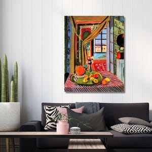 Henri Matisse "Interior at Nice" Wall Art Canvas Print: Wall Decor, Ready to Hang image 3