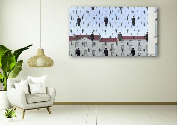 額装品/ゴルコンダ/ルネ マグリット/インテリア/アート/特別品