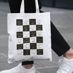 Formel 1 Rennkalender 2023 Tote Bag