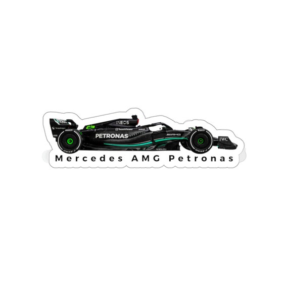 Mercedes Formula 1 Sticker, Mercedes Amg Petronas F1 Car Stickers for Fans  of Lewis Hamilton and George Russell, Formula One Decal 