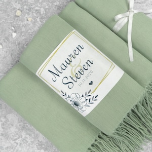 Pashmina-sjaal Bruidsdouche gunsten voor gasten in bulk Bruiloft pashmina-bedankjes voor gasten Pashmina-sjaals voor bruiloft herfst bruiloft gunsten