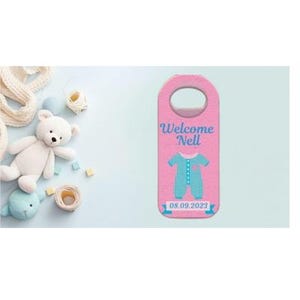 Personalized Baby Shower Magnet Favors, Custom Baby Shower Gifts, Baby Shower Souvenir Magnet, Bottle Opener Baby Shower Favor Girl and Boys