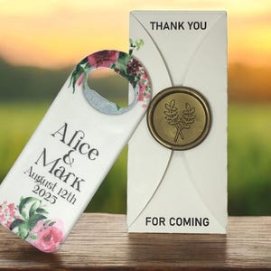 Wedding Bottle opener favors for guests, Custom Fridge Bottle Opener, Wedding Party Favor Guests, Bridal Shower Favor, Baby Showers