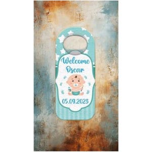 Personalized Baby Shower Magnet Favors, Custom Baby Shower Gifts, Baby Shower Souvenir Magnet, Bottle Opener Baby Shower Favor Girl and Boys