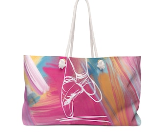Magical Ballet Lover's Weekender Bag - Vibrant and Colorful Design