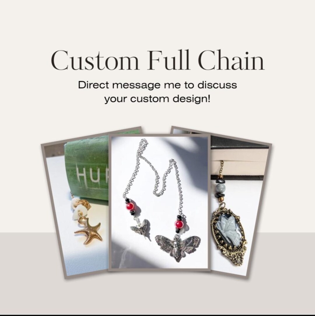 Custom Full Book Chain - Etsy