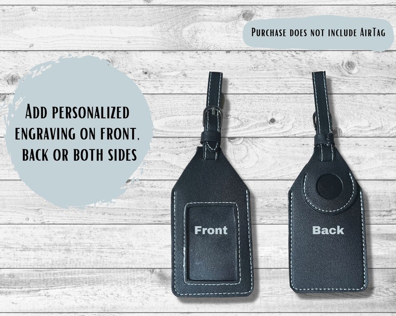 Customized Airtag Luggage Holder World Traveler Personalized Etsy