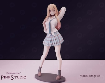 Marin kitagawa 3d print not painted