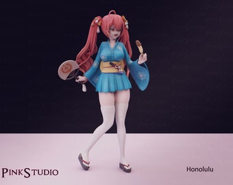 Honolulu Azur lane 3d print Not Painted