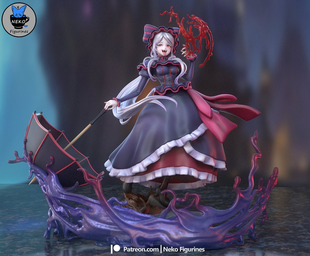 Shalltear Bloodfallen Overlord 3d print Not Painted - Etsy 日本