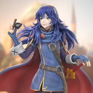 Lucina Fire Emblem Awakening 3d print Not Painted