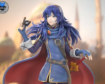 Lucina Fire Emblem Awakening 3d print Not Painted