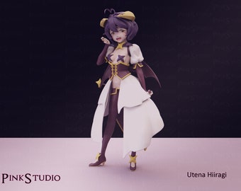 Utena Hiiragi Magia Baiser from Gushing Over Magical Girls 3d print Not Painted