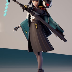 Hoshimi Miyabi Zenless Zone Zero 3d print Not Painted