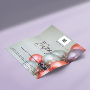 Druckbarer Geschenkgutschein für Last-Minute-Geschenke. Fügen Sie dem Geschenk die Website-Adresse hinzu, um einen QR-Code zu erstellen! Scanne es mit dem Handy, um es zu enthüllen!