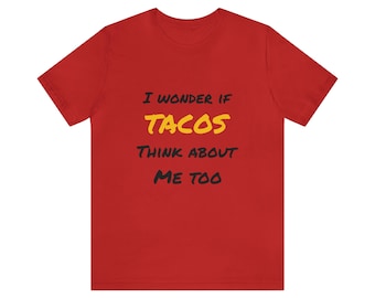 Unisex TACOS Jersey Short Sleeve Tee