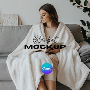 Modelo de modelo de cobertor Canva, modelo de cobertor, cobertor Minky, Canva arrastar e soltar, sobreposição PNG Canva, modelo transparente Printify em branco