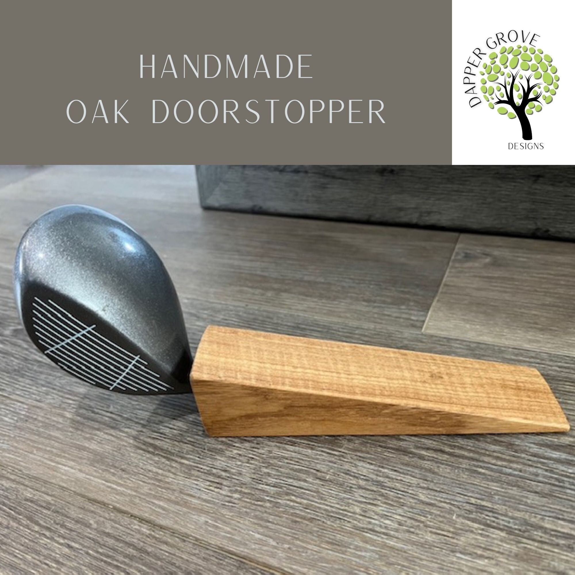 Wooden (Olive Tree) Door Stop, Doorstops, Handmade Door