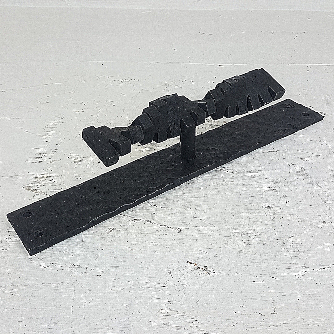 Hand DNA Helix Iron Door Handle Etsy