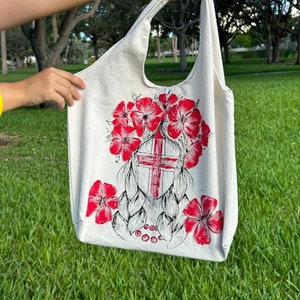 Handgemachte Shopper Tasche Puppe motanka