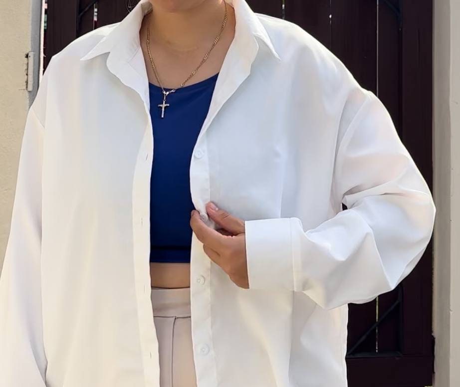 Rose White Shirt
