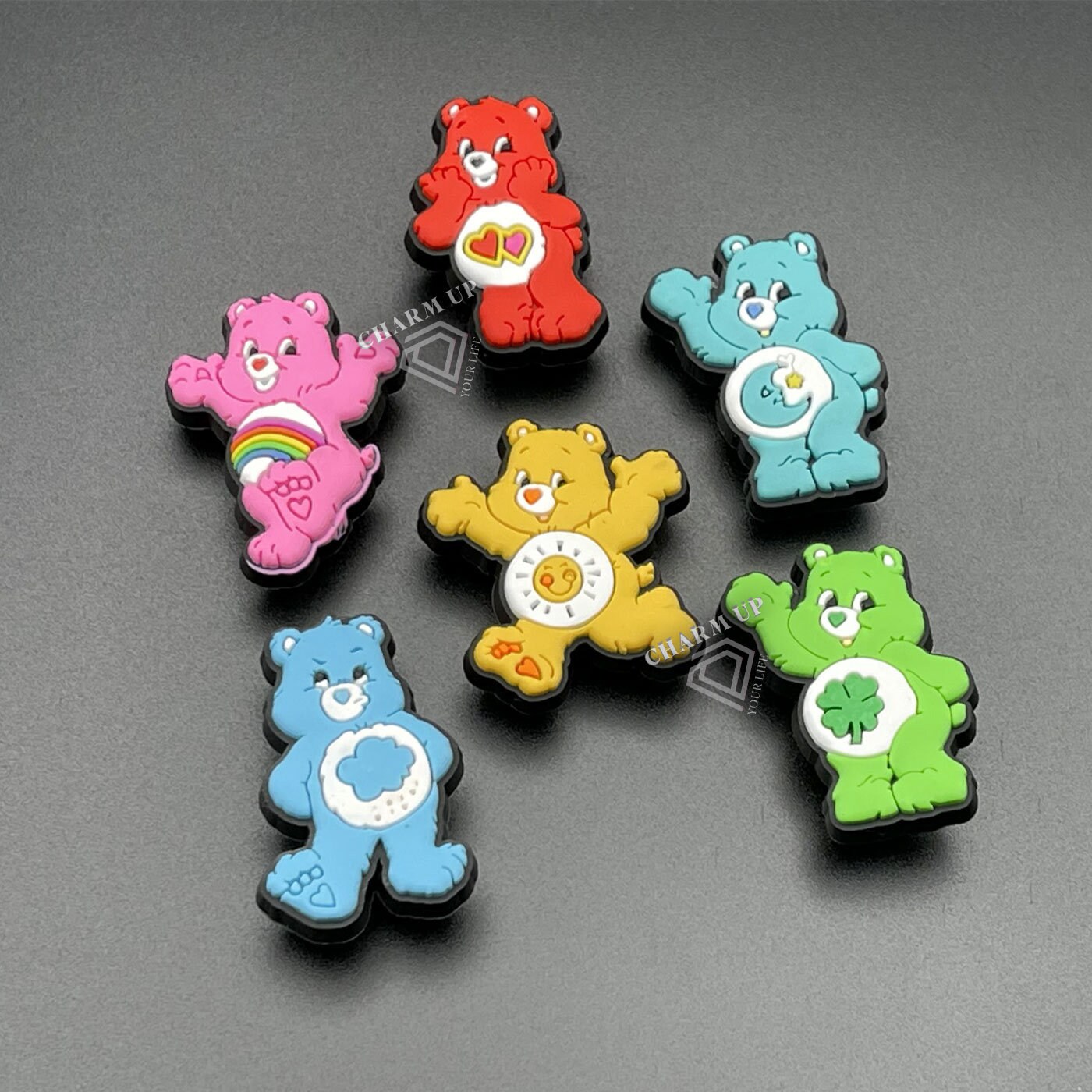 Care bear croc charms sale