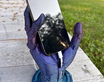 Android Hand Phone Stand - 3D Printed Robot Design