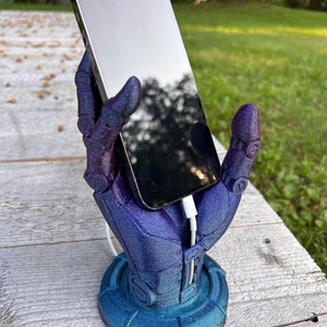 Android Hand Phone Stand - 3D Printed Robot Design