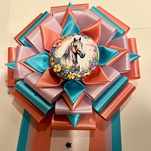 Personalized Rosette Award Ribbon: Custom Pet Show Prize