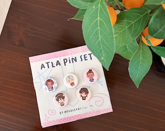 ATLA Pins Avatar the Last Airbender Aang Katara Sokka Toph Zuko