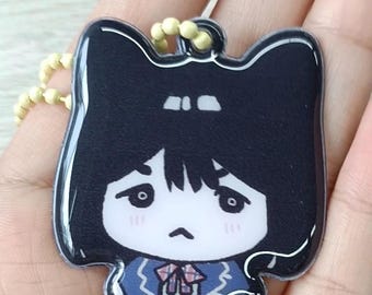 min yoonji puffy key chain (BTS suga yoongi)