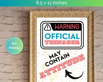 13th Birthday | Warning: Official Teenager, May Contain Attitude