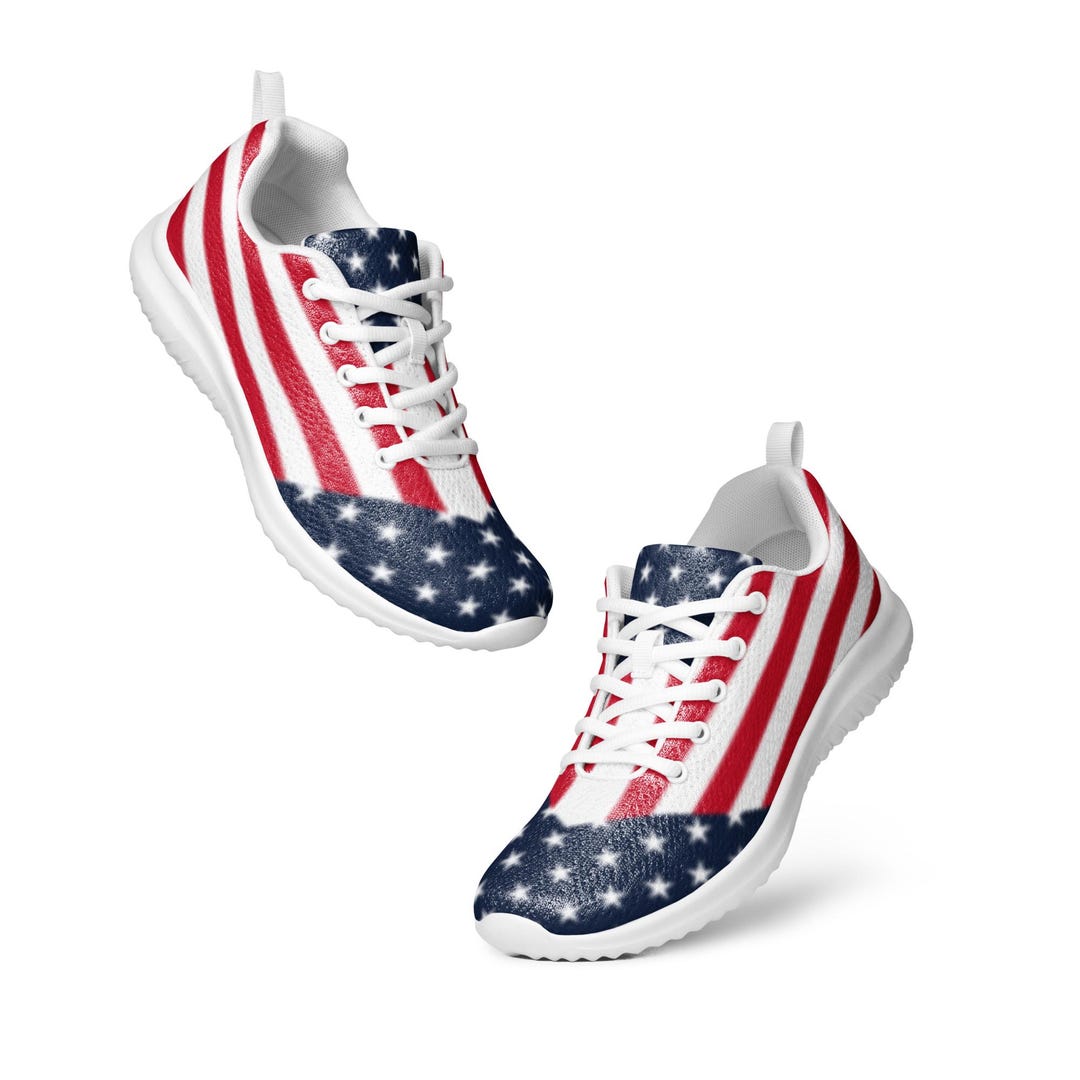 Chaussures drapeau des États-Unis Baskets athlétiques pour