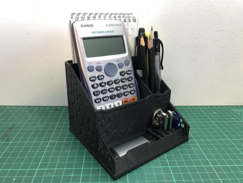 HEX Desk Organiser 3D Printed Etsy