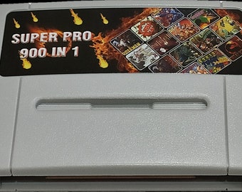 Everdrive Multi Games Cartridge for SNES Super Nintendo. 900 in 1