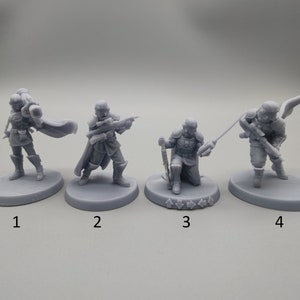 Helldivers 2 Miniatura / Helldivers 2 Figura / Helldivers 2 Mesa / Helldivers 2 Squad / Miniaturas Helldivers impresas en 3D imagen 3