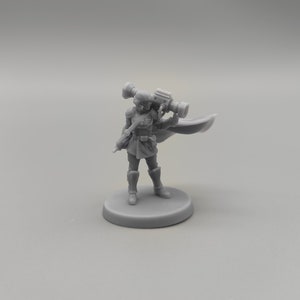 Helldivers 2 Miniatura / Helldivers 2 Figura / Helldivers 2 Mesa / Helldivers 2 Squad / Miniaturas Helldivers impresas en 3D imagen 4