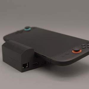 Switch Ultra Low Profile Horizontal 2 Travel Dock  65mm height | Switch 2 Compact Dock | Switch 2 Mini Dock DIY | Switch 2 Dock Cooling
