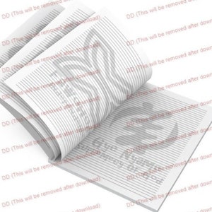 Schalte die Kraft der afrikanischen Weisheit mit diesen 7 Adinkra Symbol-Notizbuch-Seiten (Symbol, Name und Übersetzung) frei - Sofortiger Download!