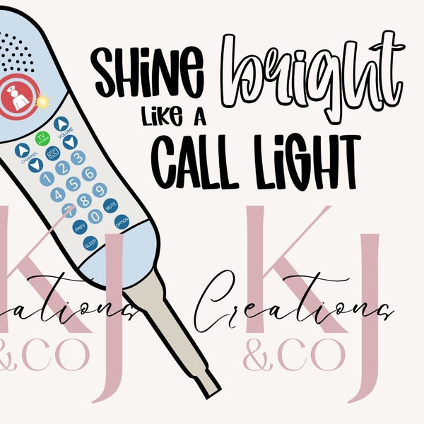 Shine Bright like a Call Light PNG