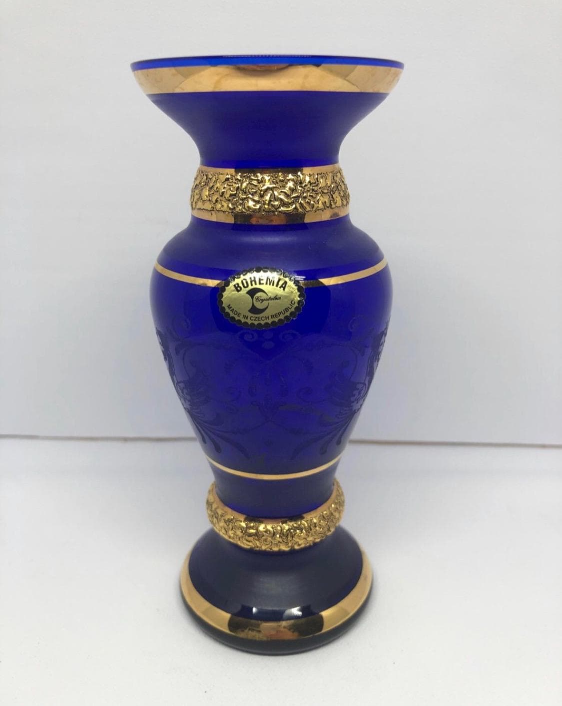 Bohemia Czech Vase - Etsy