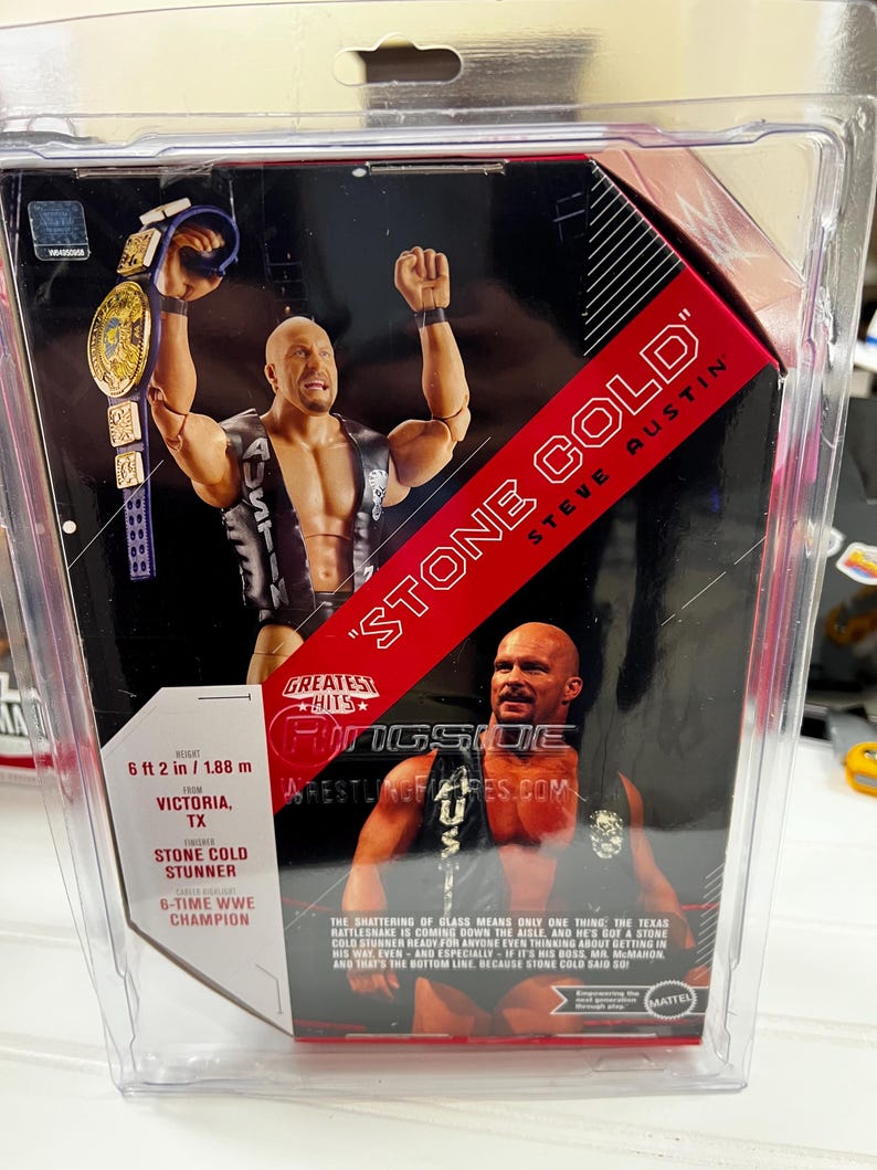 Mattel WWE Ultimate Edition Stone Cold Steve Austin Action Figure NIB ...