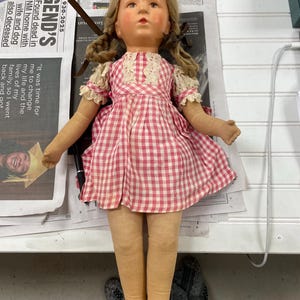 ヴィンテージドール　ドイツのアンティークドール　北欧ドール　ケテクルーゼ Kathe kruse vintage doll - Etsy 日本