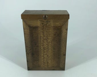 Vintage Art Deco Metal Cigarette Case