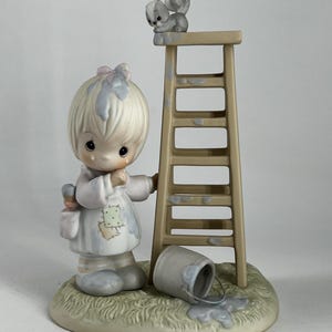 Vintage Enesco Precious Moments “My Days Are Blue Without You” with Box