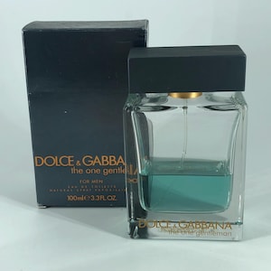 Dolce & Gabbana The One Gentleman Men 3.3 Oz Eau de Toilette Spray USED