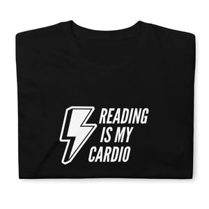Reading is my Cardio Unisex Shirt | Booklover Gift | Literary Shirts | Bookish Merch | Reader Tops | Funny Tees